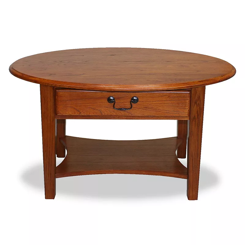 Leick Furniture Oval Coffee Table