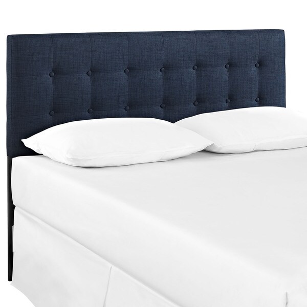 Porch and Den Tularosa Navy Upholstered Headboard - - 20340146