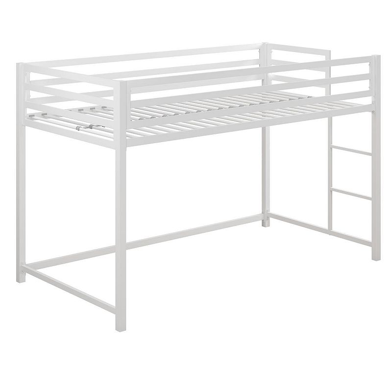 Atwater Living Mason Metal Junior Twin Loft Bed