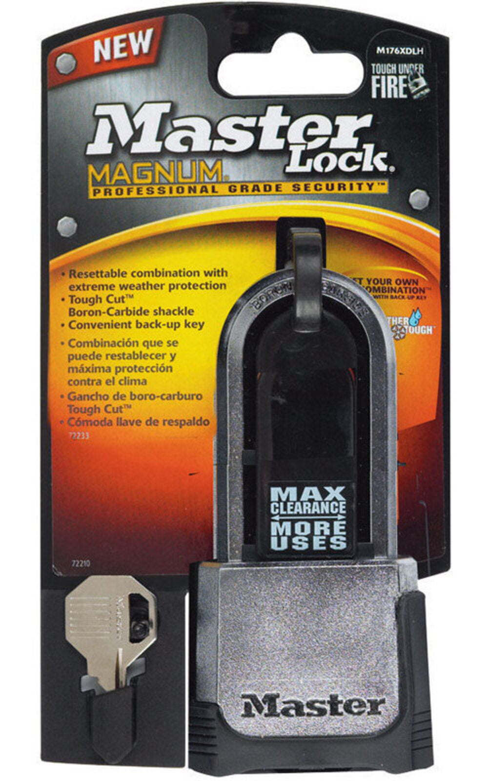 PADLOCK DBL LOCK STL 2