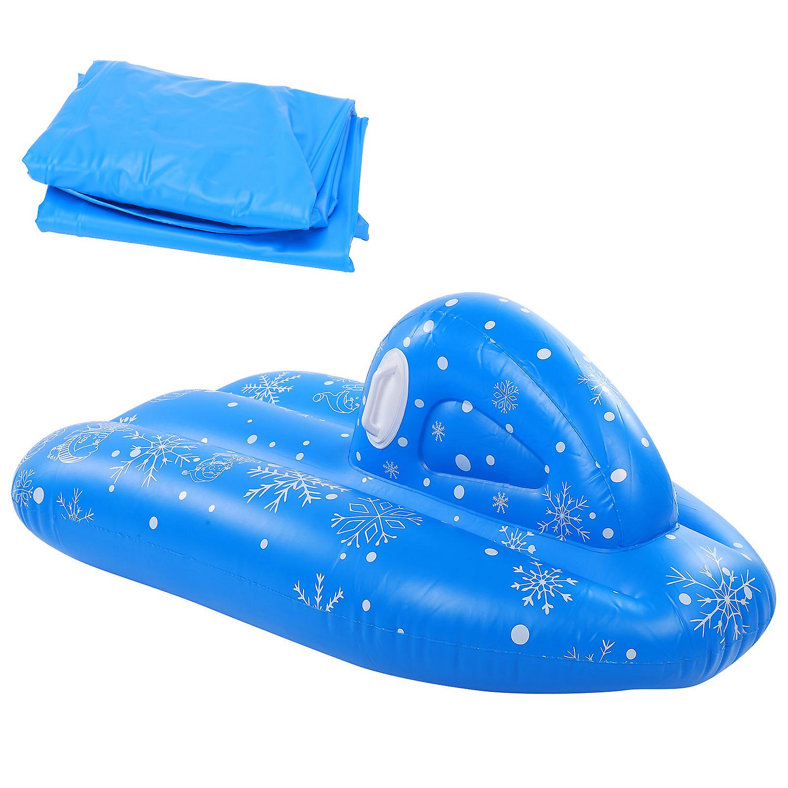 Inflation Children Skiing Car Kid Inflatable Snowboard Inflate Snow Tubing Raft Toy