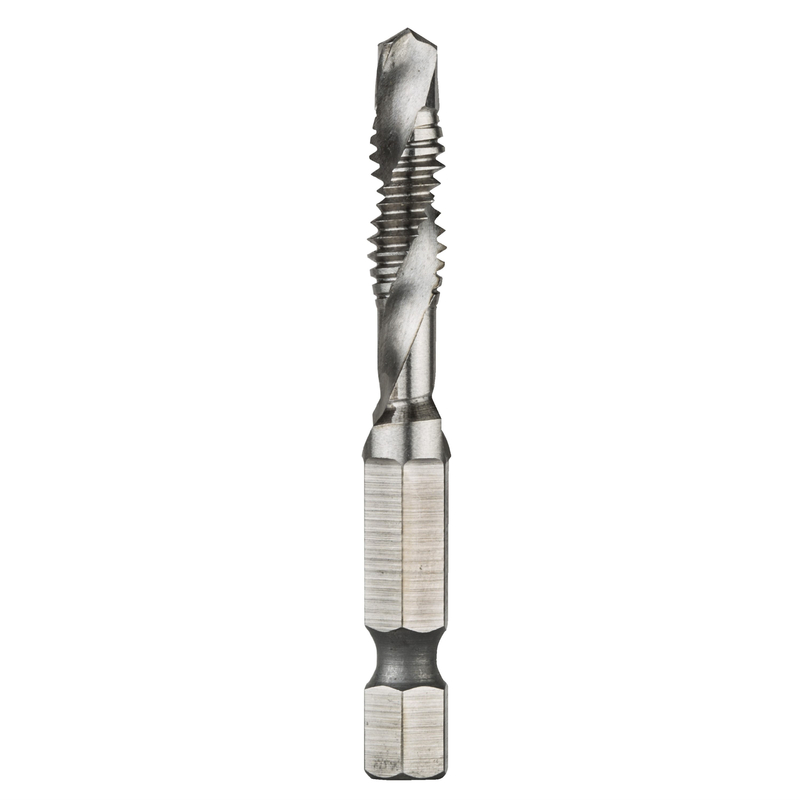 DW High Speed Steel SAE Drill and Tap Bit 1/4 in. 1 each