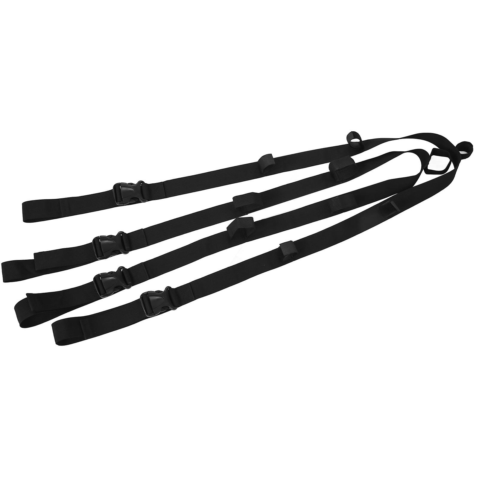 2 Pack Nylon Vehicle Fishing Rod Holder Straps Adjustable 5579inch Fishing Pole Rack Pole Holder For Car