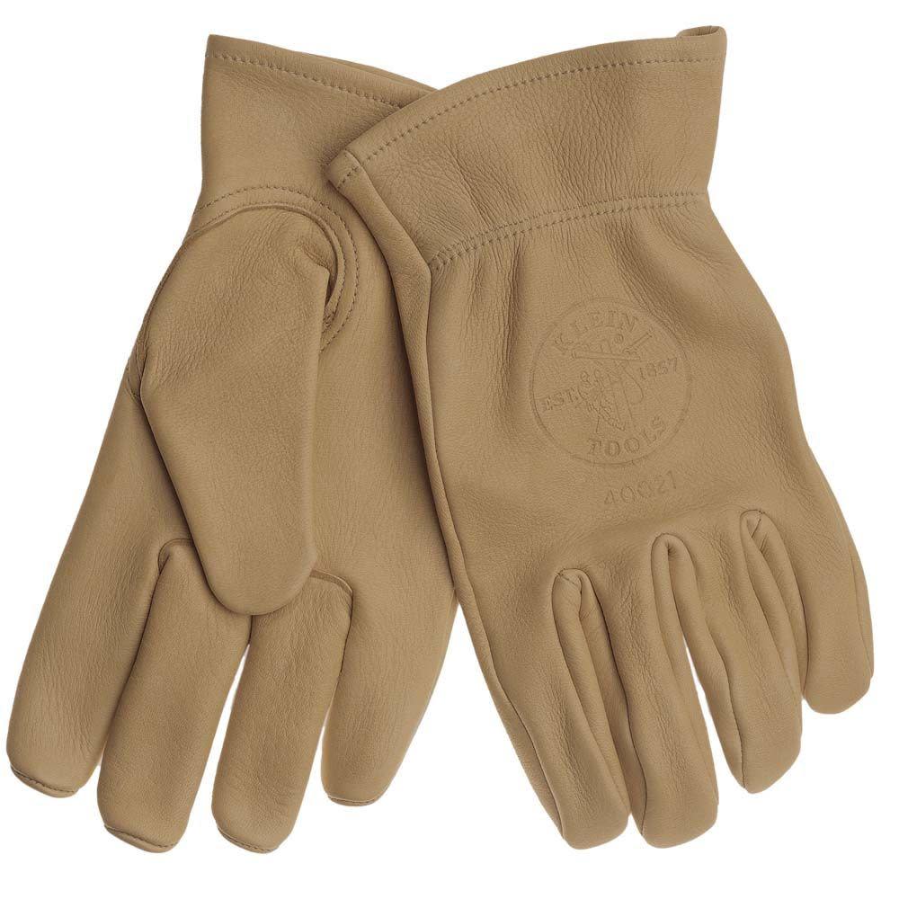 Klein Tools Cowhide Work Gloves Medium 40021 from Klein Tools