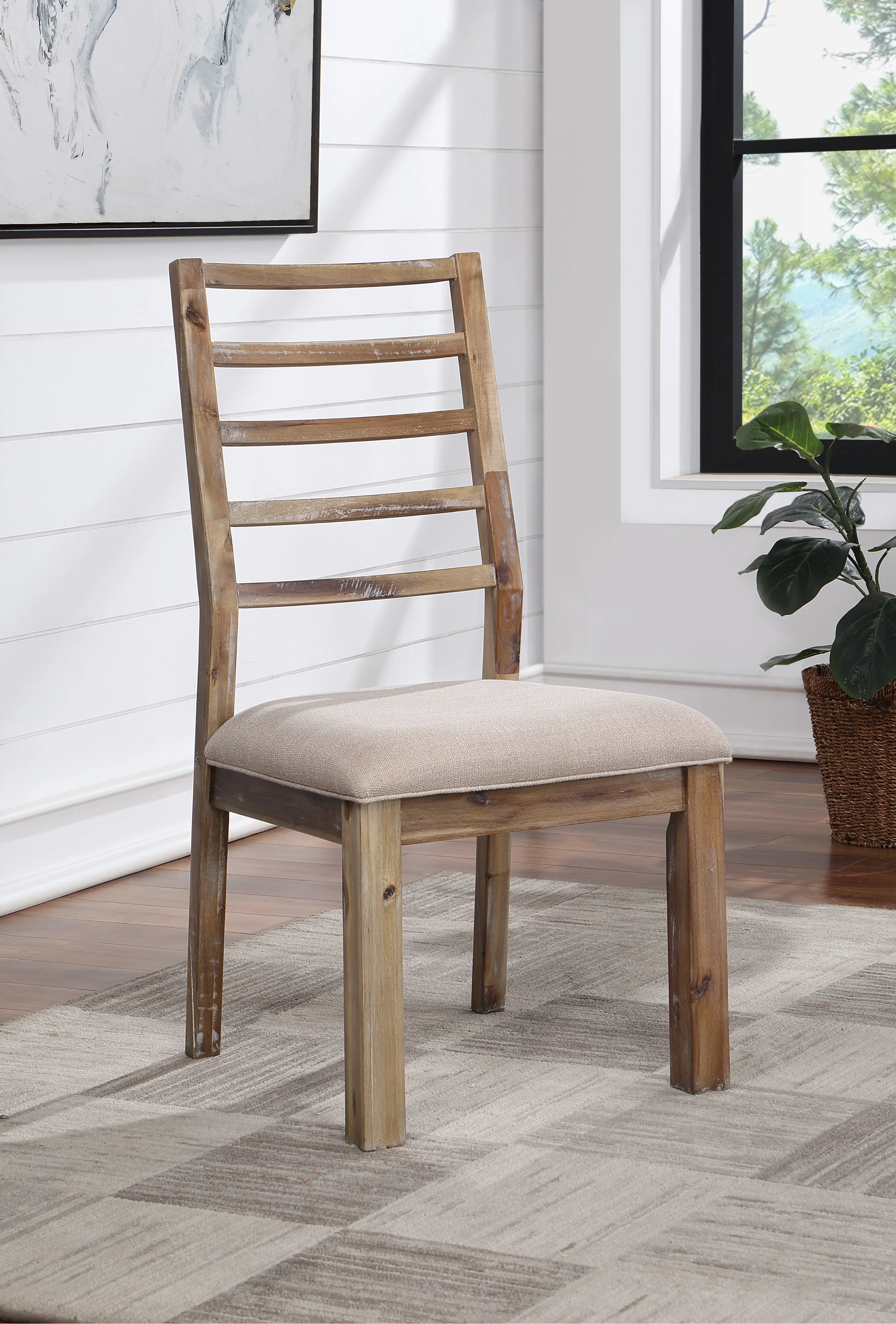 Vail Natural Dining Chair， Set of 2