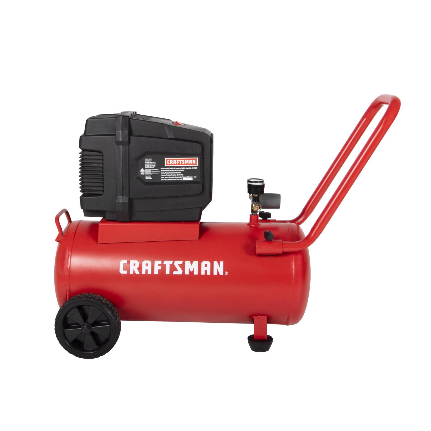 Craftsman 8 gal Horizontal Portable Air Compressor 175 psi 1.8 HP