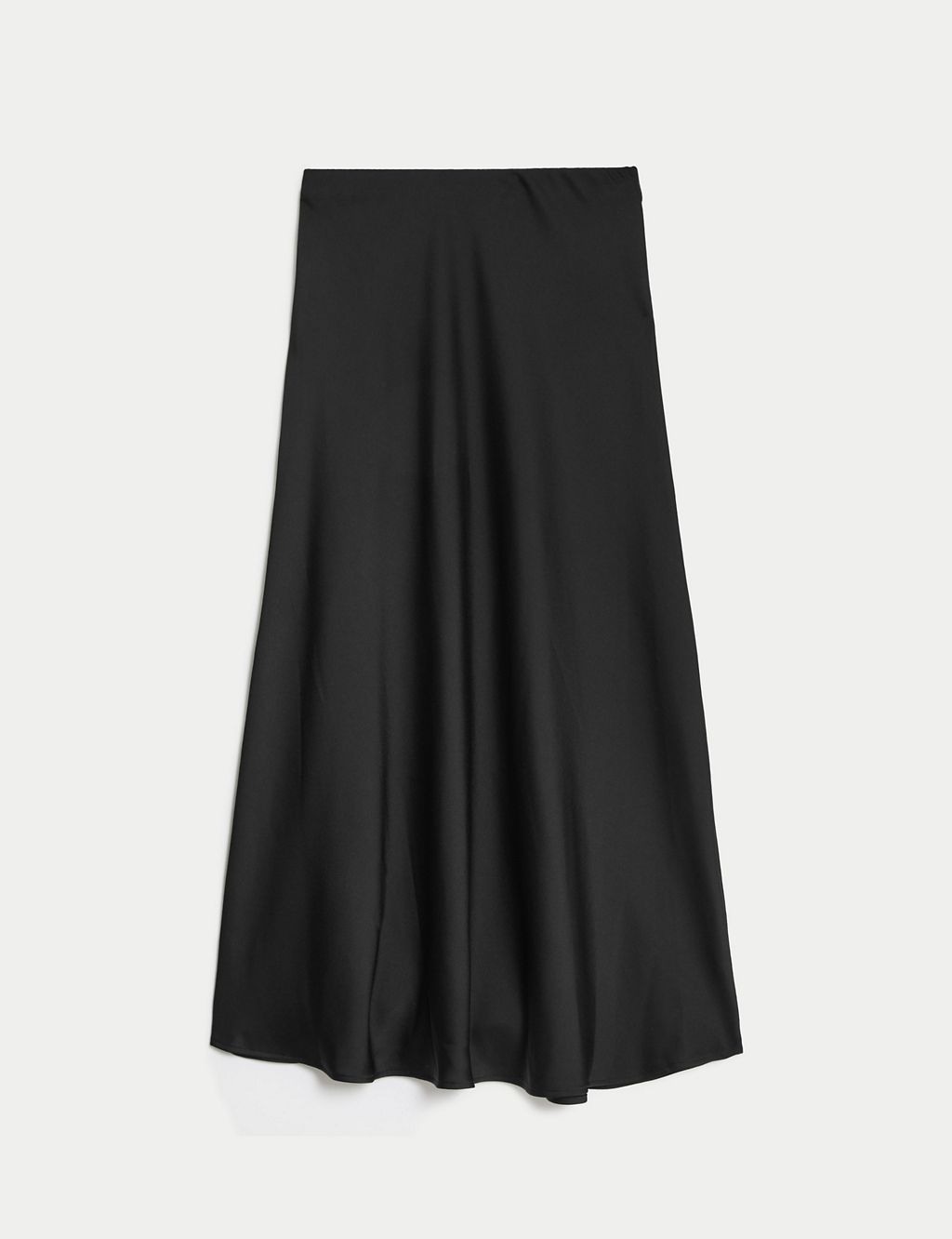 Satin Midaxi Slip Skirt