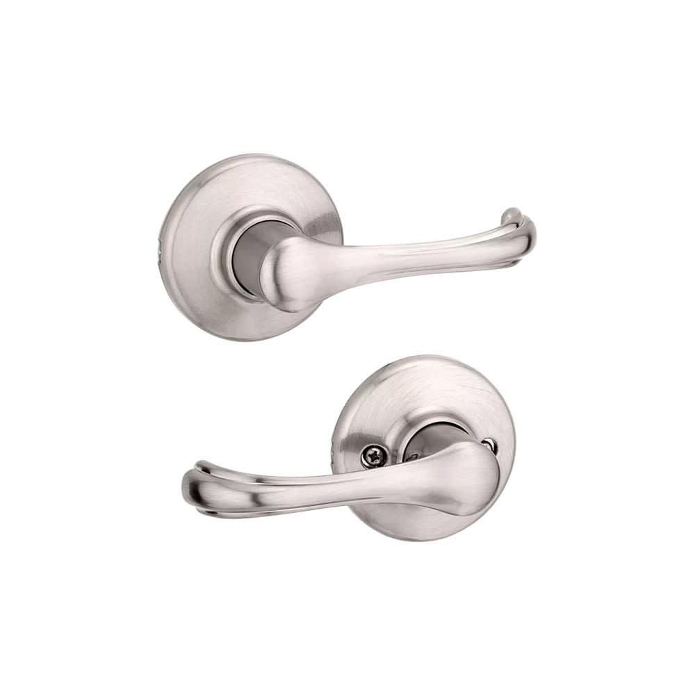 Satin Nickel Hall/Closet Dorian Passage Door Lever