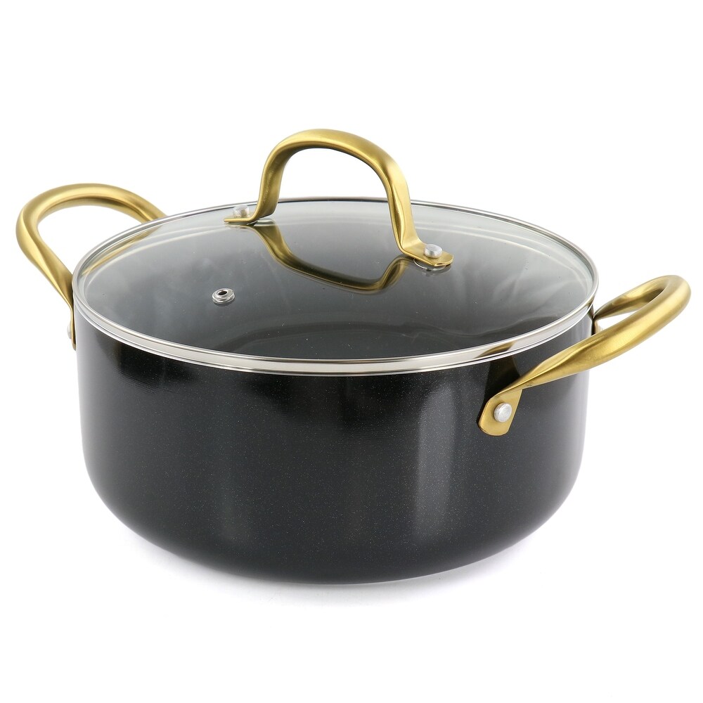 Gibson Home Ellsworth 12 Piece Aluminum Nonstick Cookware Set