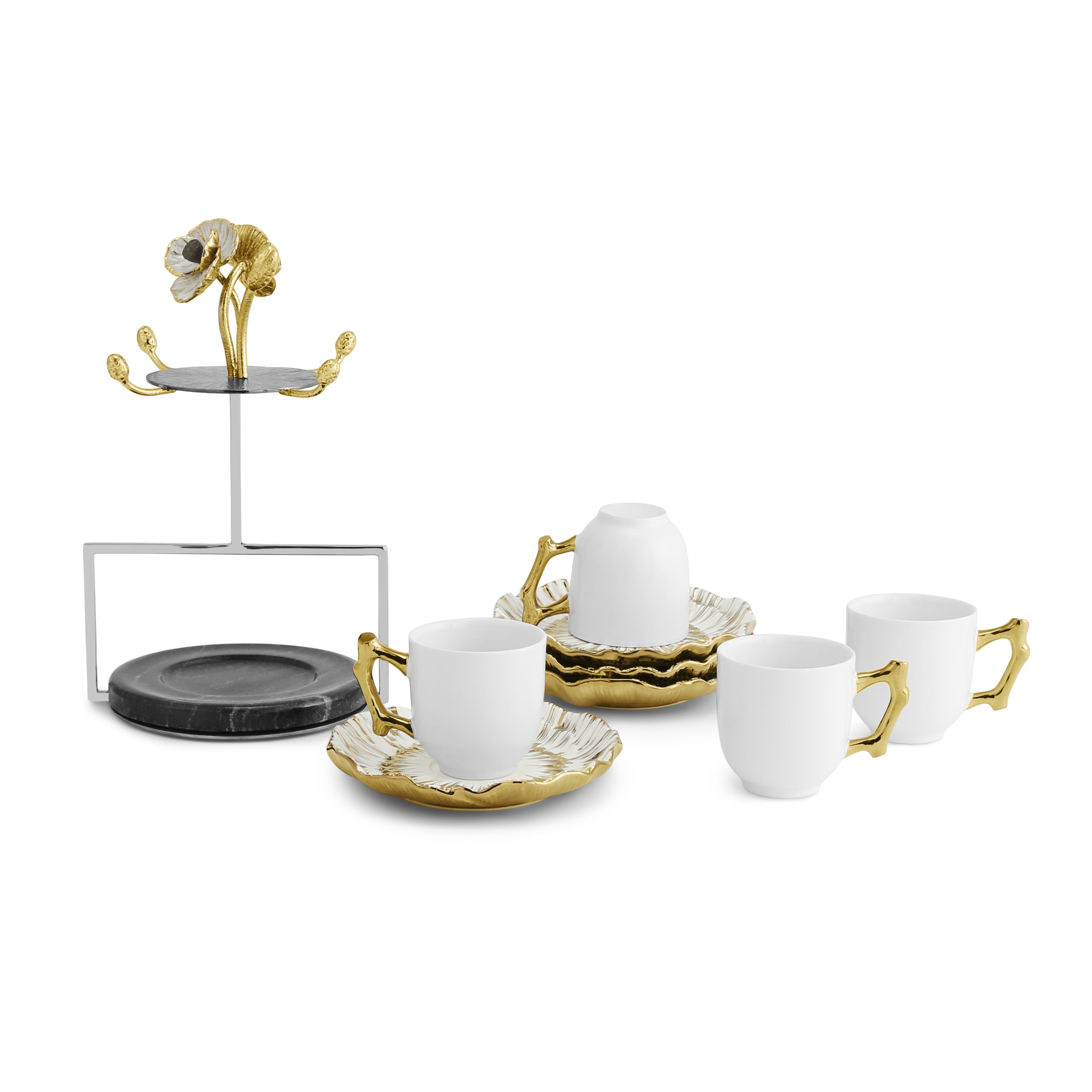 Anemone Demitasse Set