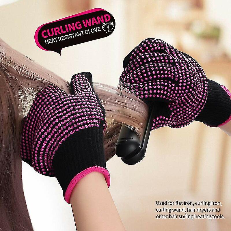 2 Heat Resistant Gloves With Silicone Dimples， (new Improved) Professional Heat