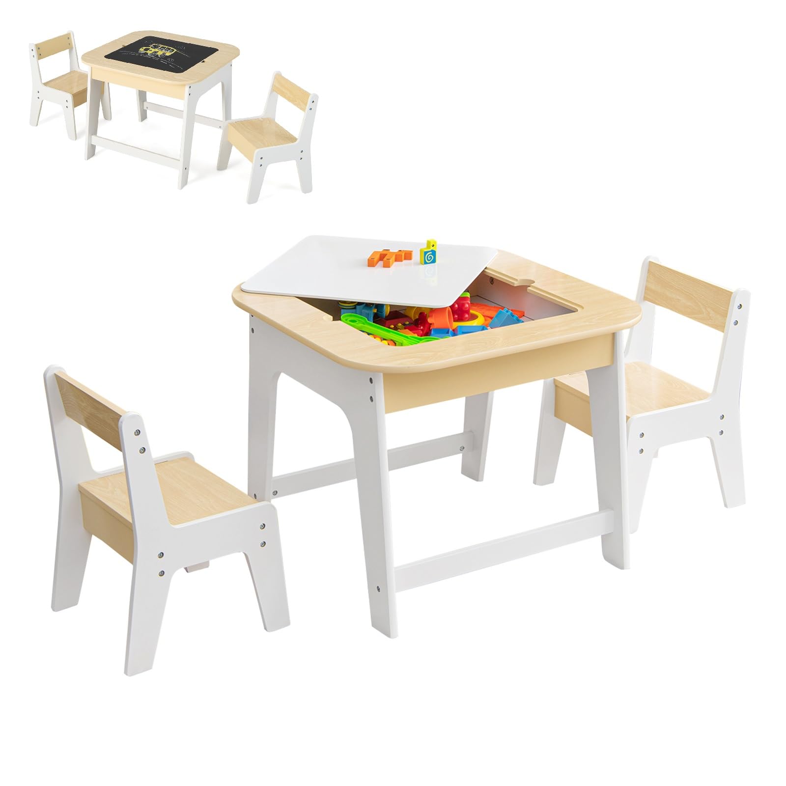 Costzon Kids Table and Chair Set