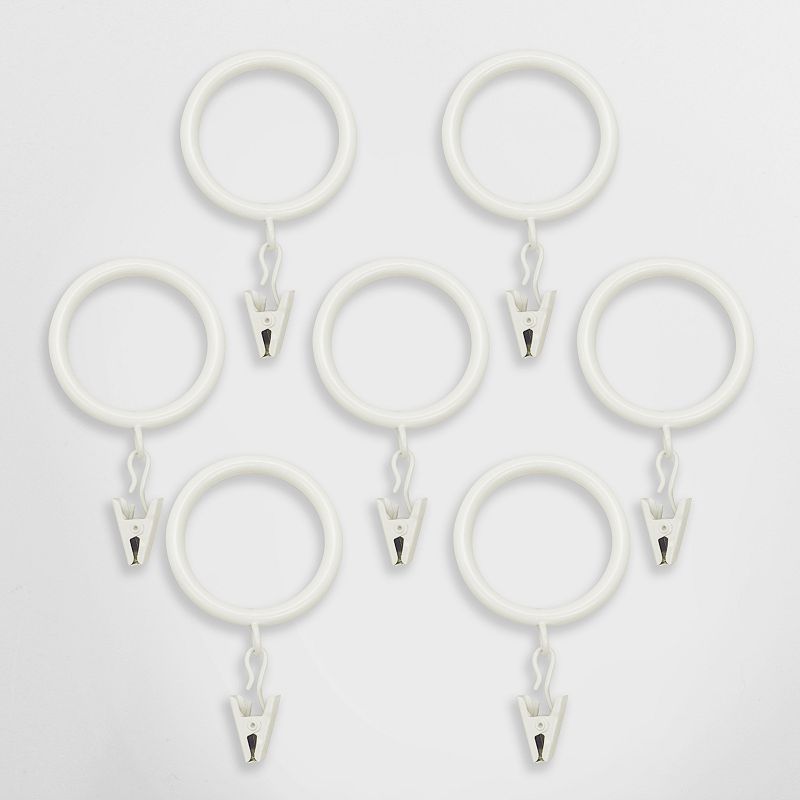 Decopolitan 7-pack Curtain Clip Rings