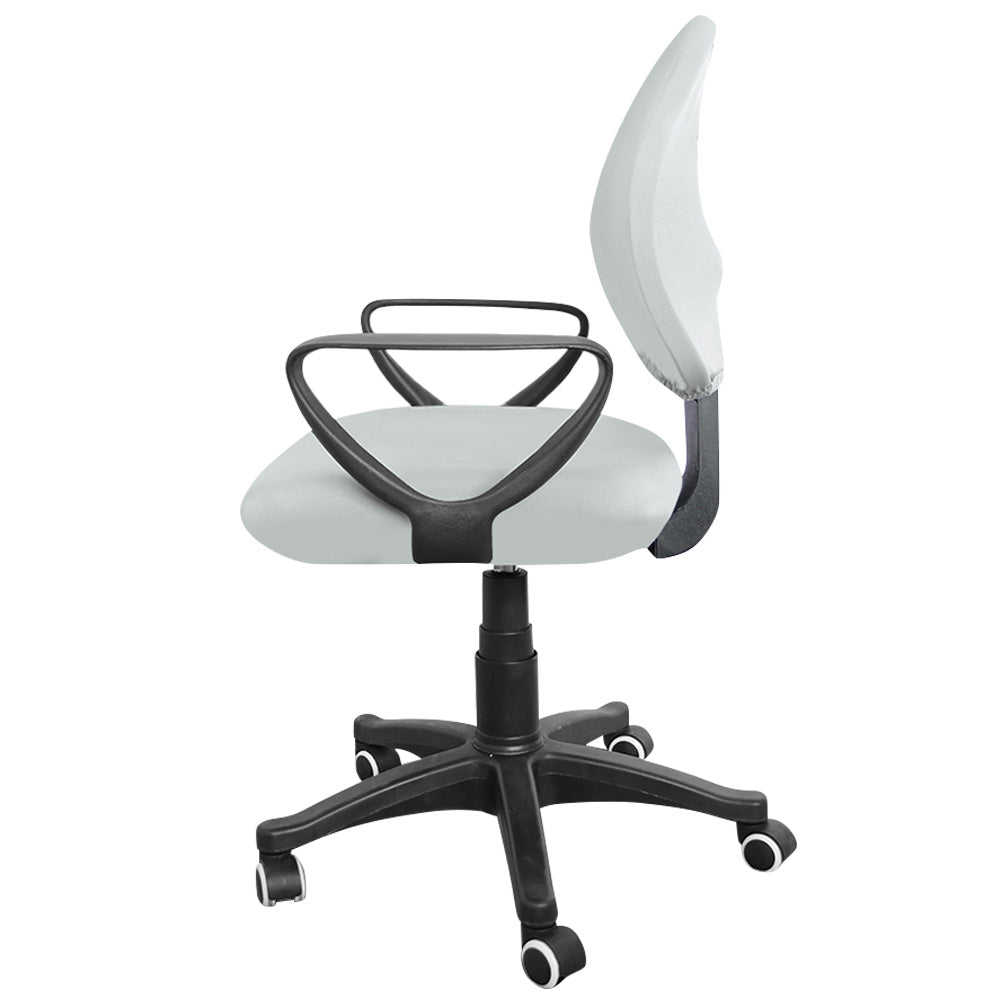 DYstyle Stretchy Computer Office Chair Cover Split Rotating Chair Slipcover