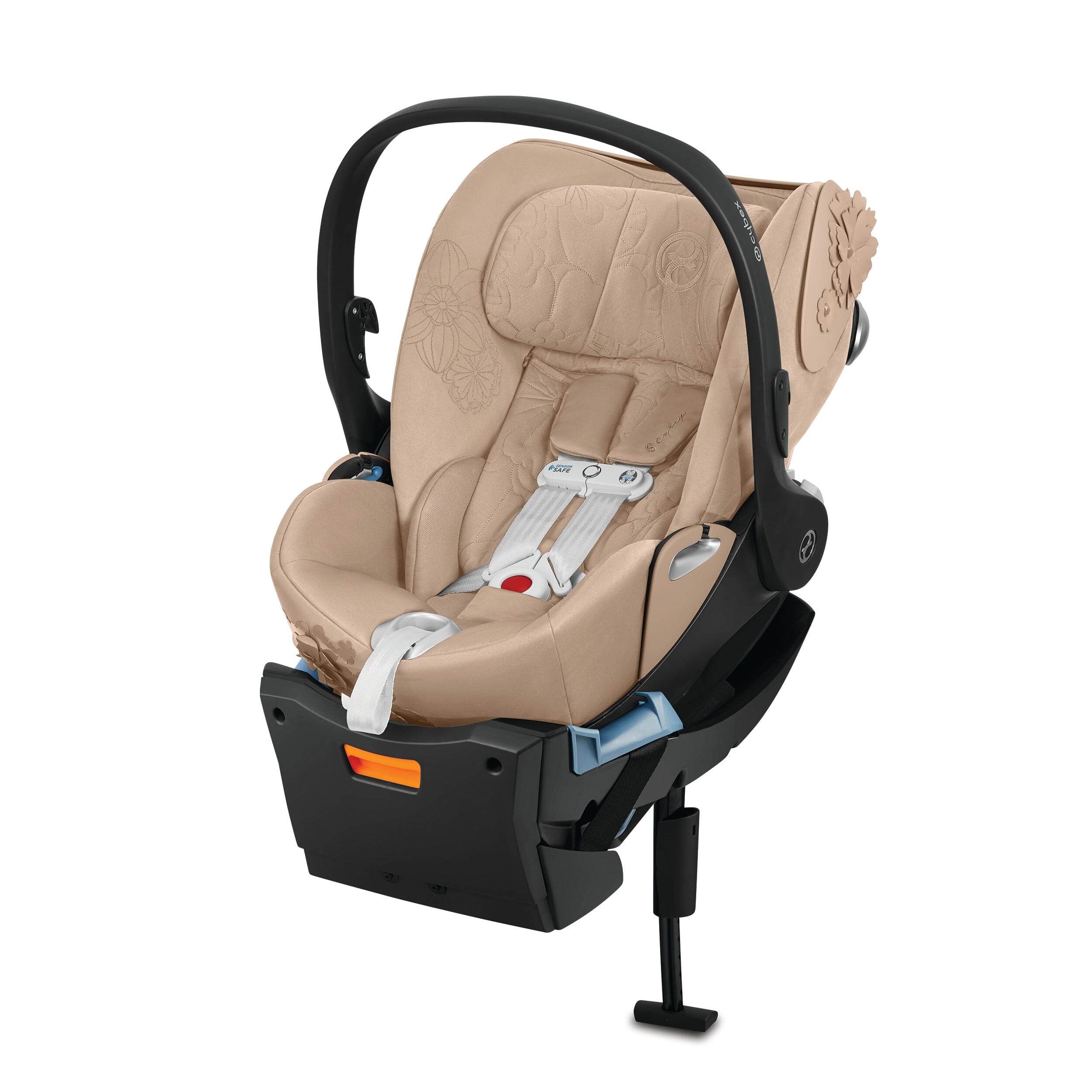 cybex-cloud-q-infant-car-seat-with-sensorsafe-simply-flowers