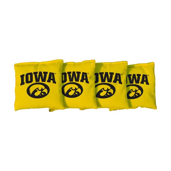 Victory Tailgate 4-Pack Iowa Hawkeyes NCAA Regulation Corn Filled Cornhole Bags