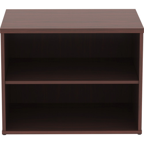 Lorell Relevance Series Mahogany Laminate Office Furniture Credenza (16214)