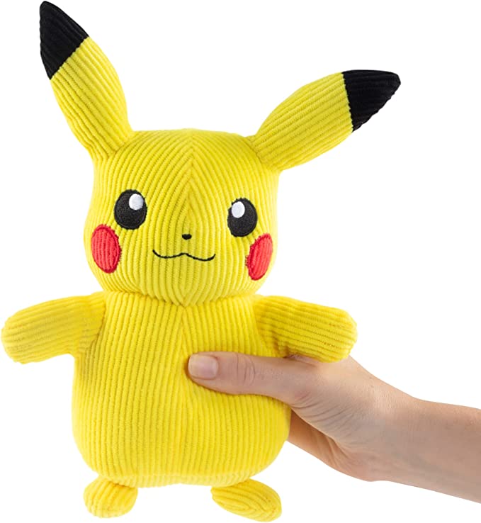 Jazwares Pokemon Pikachu Corduroy Plush - 8