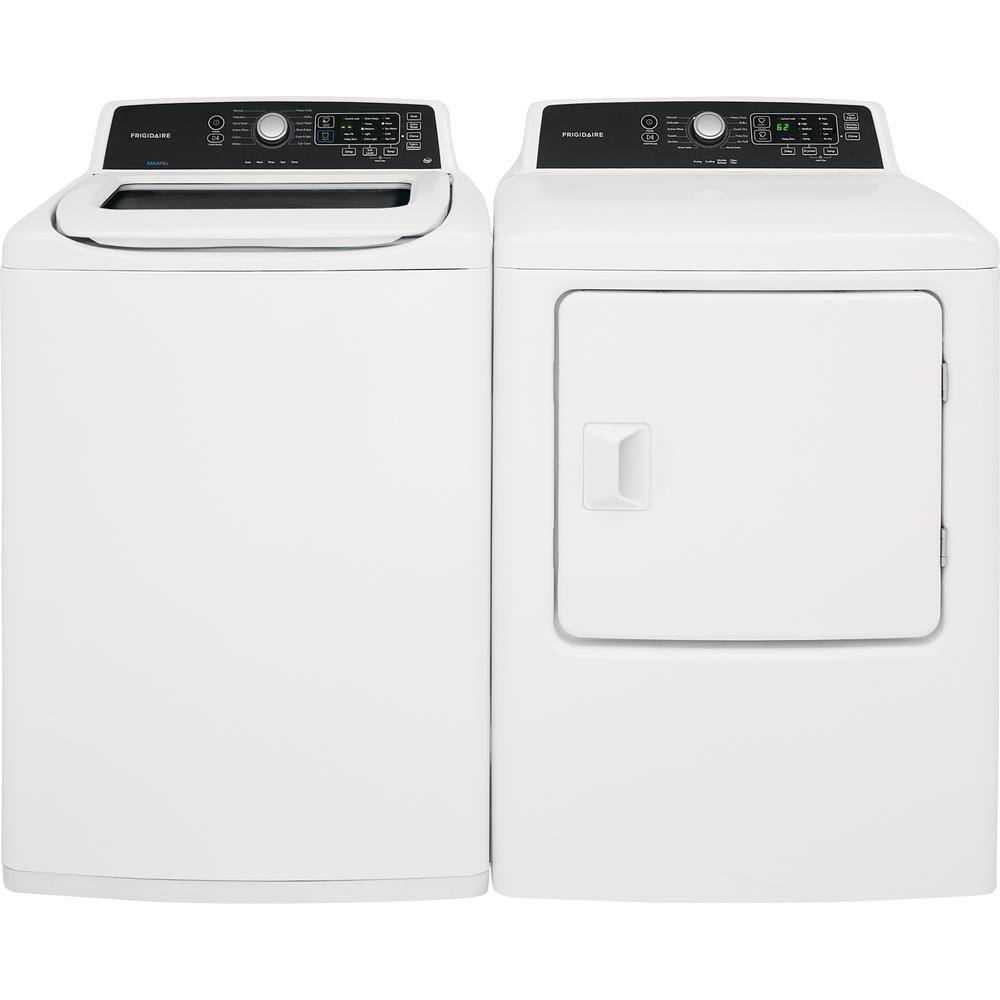 Frigidaire 6.7 cu. ft. White Free Standing Gas Dryer FFRG4120SW