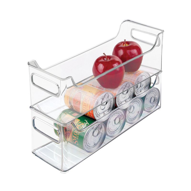 iDesign 2-Piece Fridge and Freezer Storage Organizer Bin Set