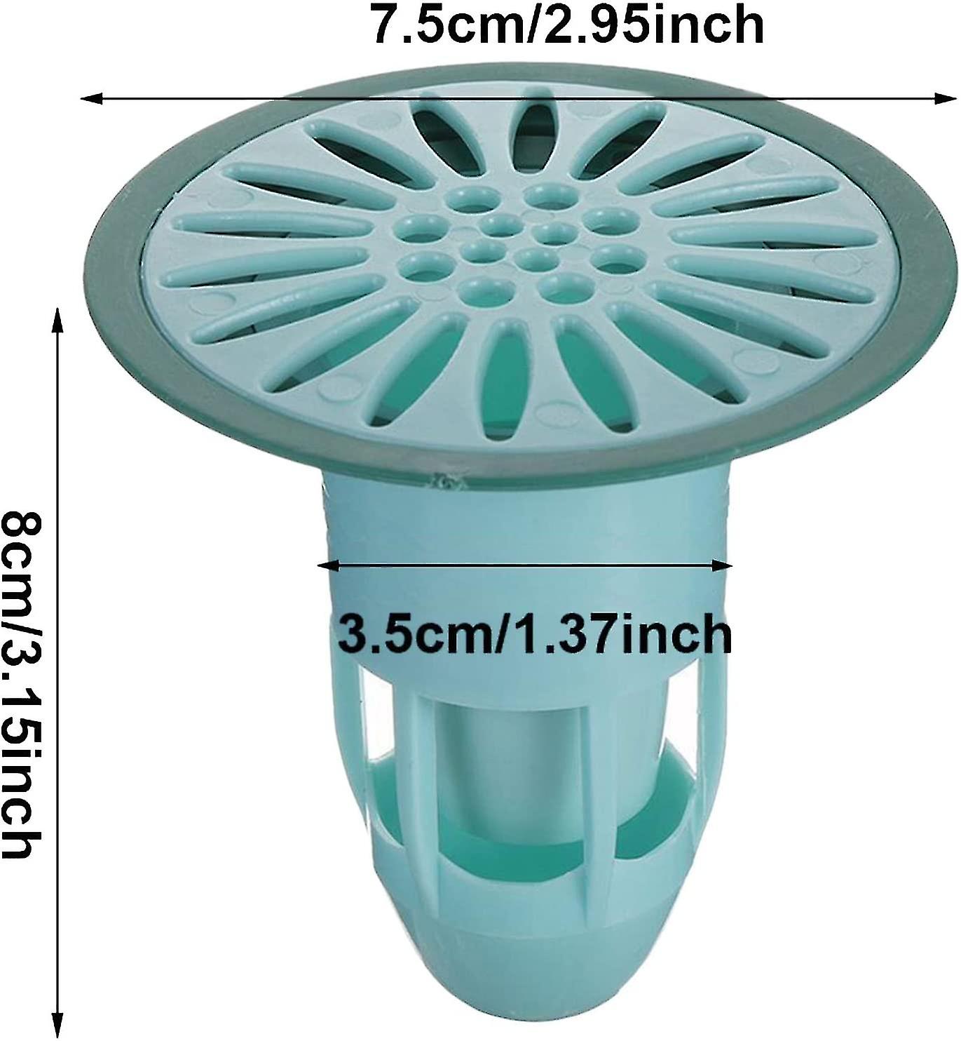 Other Sink Accessory Deodorization Floor Drain Hair Catcher Smell Proof Anti-clogging Sink Sewer Strainer Bathtub Drain Filter Universal Anti-insect，