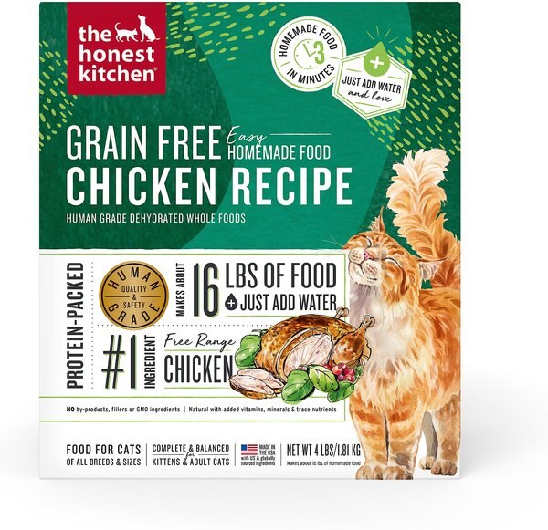 The Honest Kitchen Dehydrated Grain-Free Chicken Cat Food