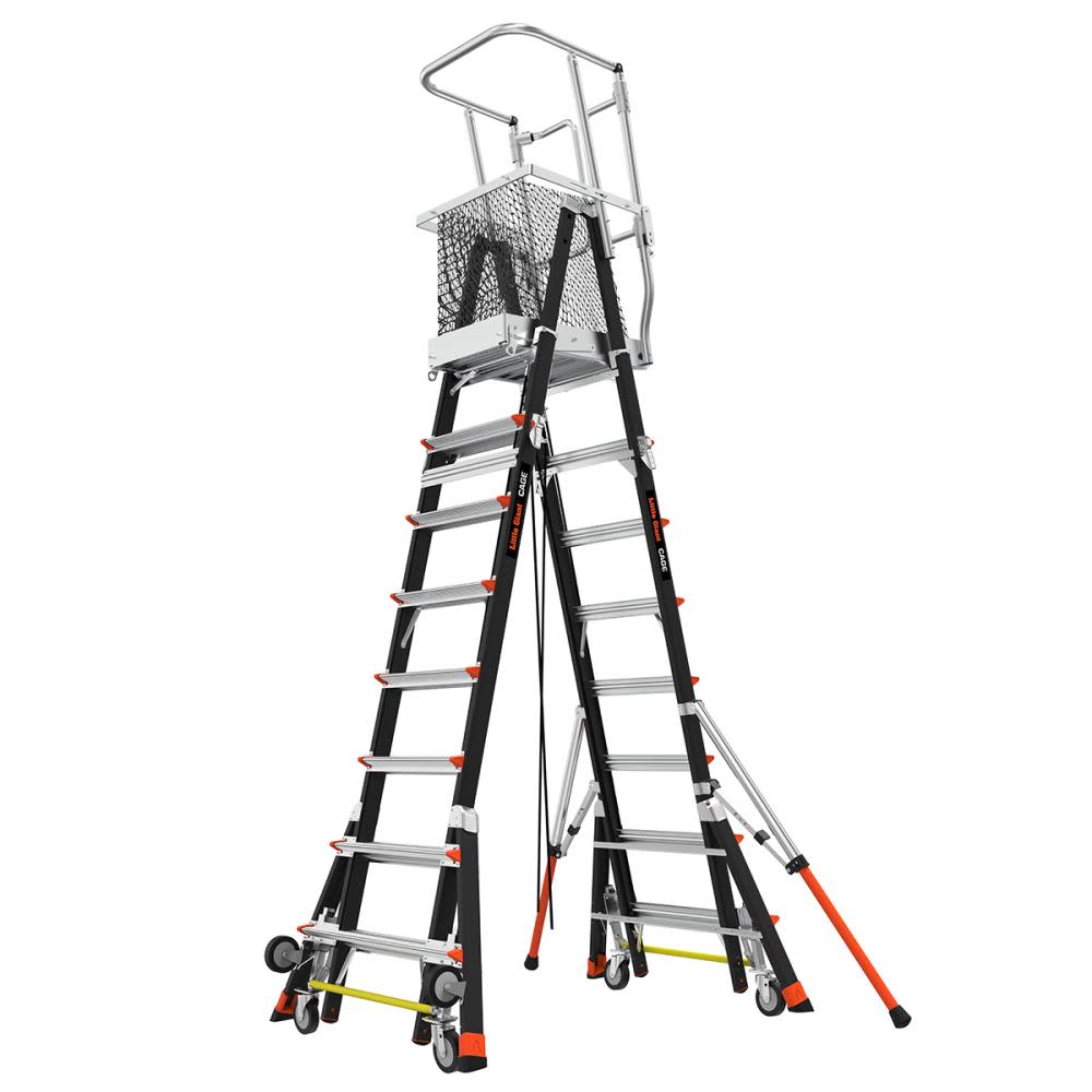 Little Giant Adjustable Safety Cage Type 1AA 8-14 Ft. ;