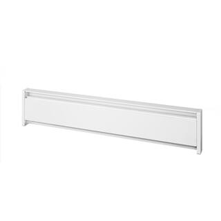 Cadet 47 in. 120-volt 750-watt SoftHeat Hydronic Electric Baseboard Heater in White EBHN750-1W