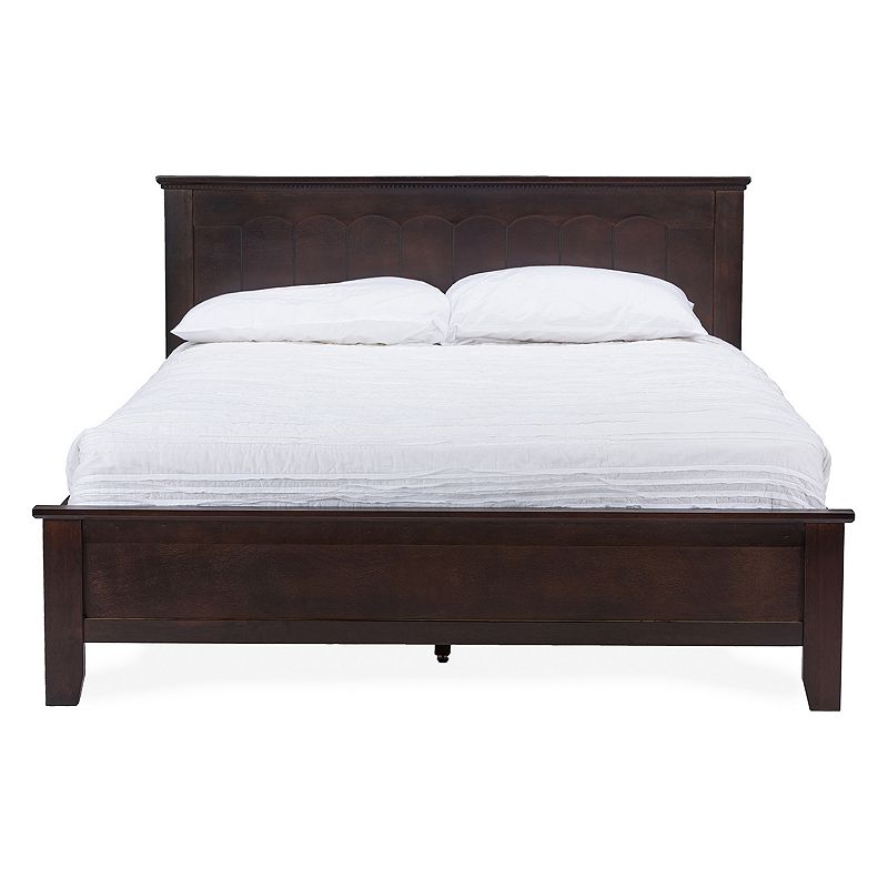 Baxton Studio Schiuma Contemporary Bed