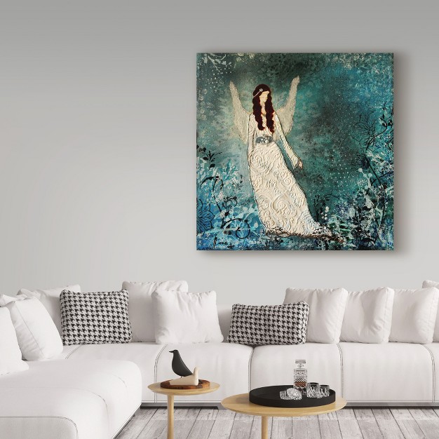 Trademark Fine Art janelle Nichol x27 winter Angel x27 Canvas Art