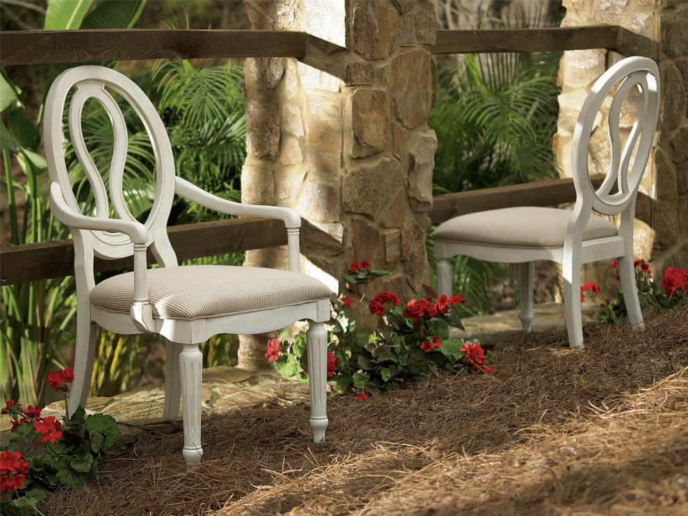 Summer Hill Pierced Back Arm Chair (set of 2)   French Country   Dining Chairs   by Universal Furniture Company  Houzz