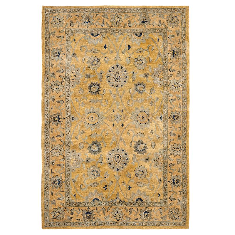 Safavieh Anatolia Robyn Framed Floral Wool Rug