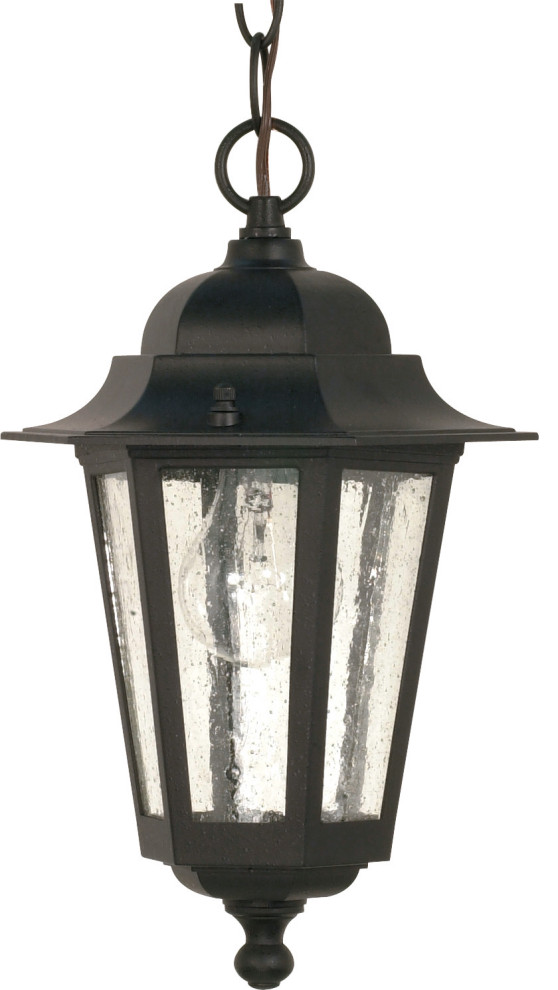 Nuvo Lighting 60/3476 Cornerstone Outdoor Mini Pendant   Traditional   Outdoor Hanging Lights   by Buildcom  Houzz