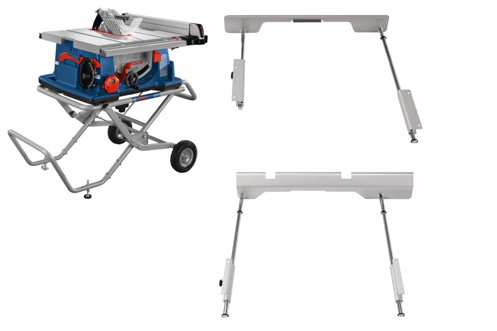 Bosch Worksite Table Saw 10 with Stand and Supports Bundle 4100XC-10TSK from Bosch