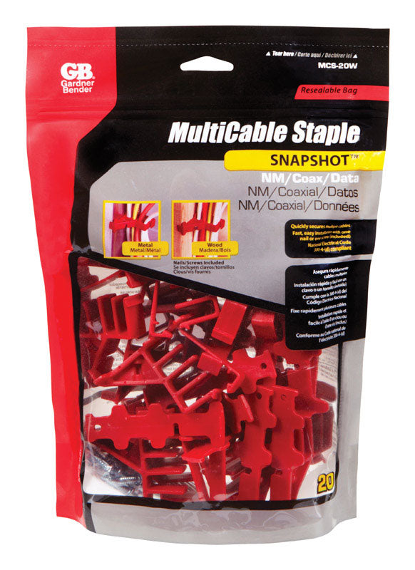 STAPLE MULTICABLE 20PK