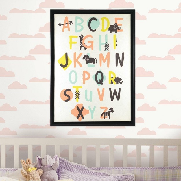 Roommates Framed Wall Poster Prints Alphabet