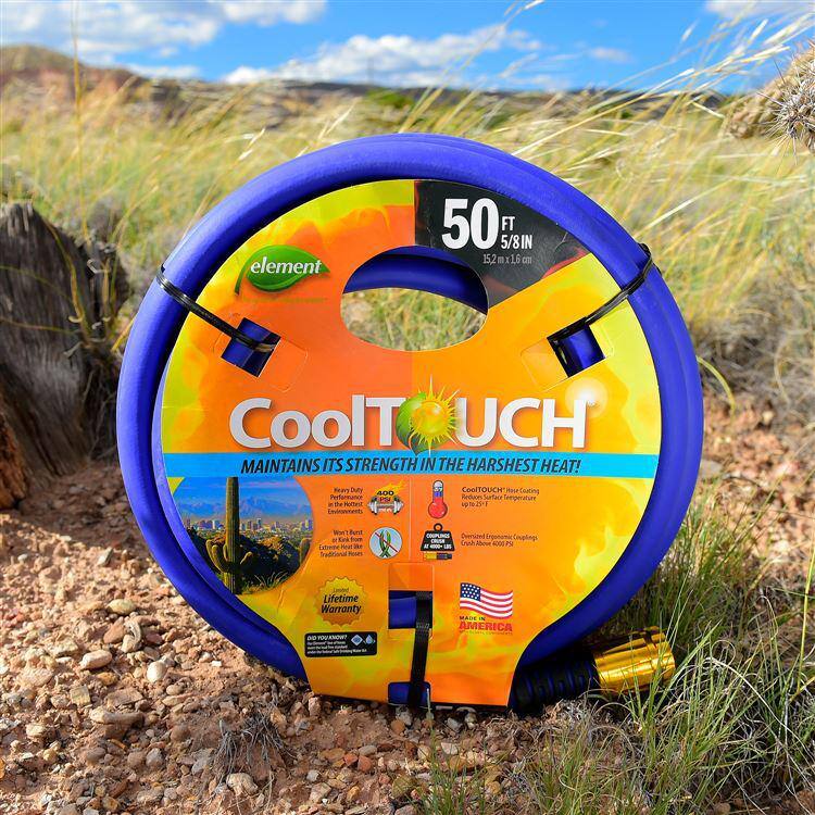 Element CoolTouch 58 in. x 50 ft. Heavy Duty Hot Climate Water Hose CELCT58050