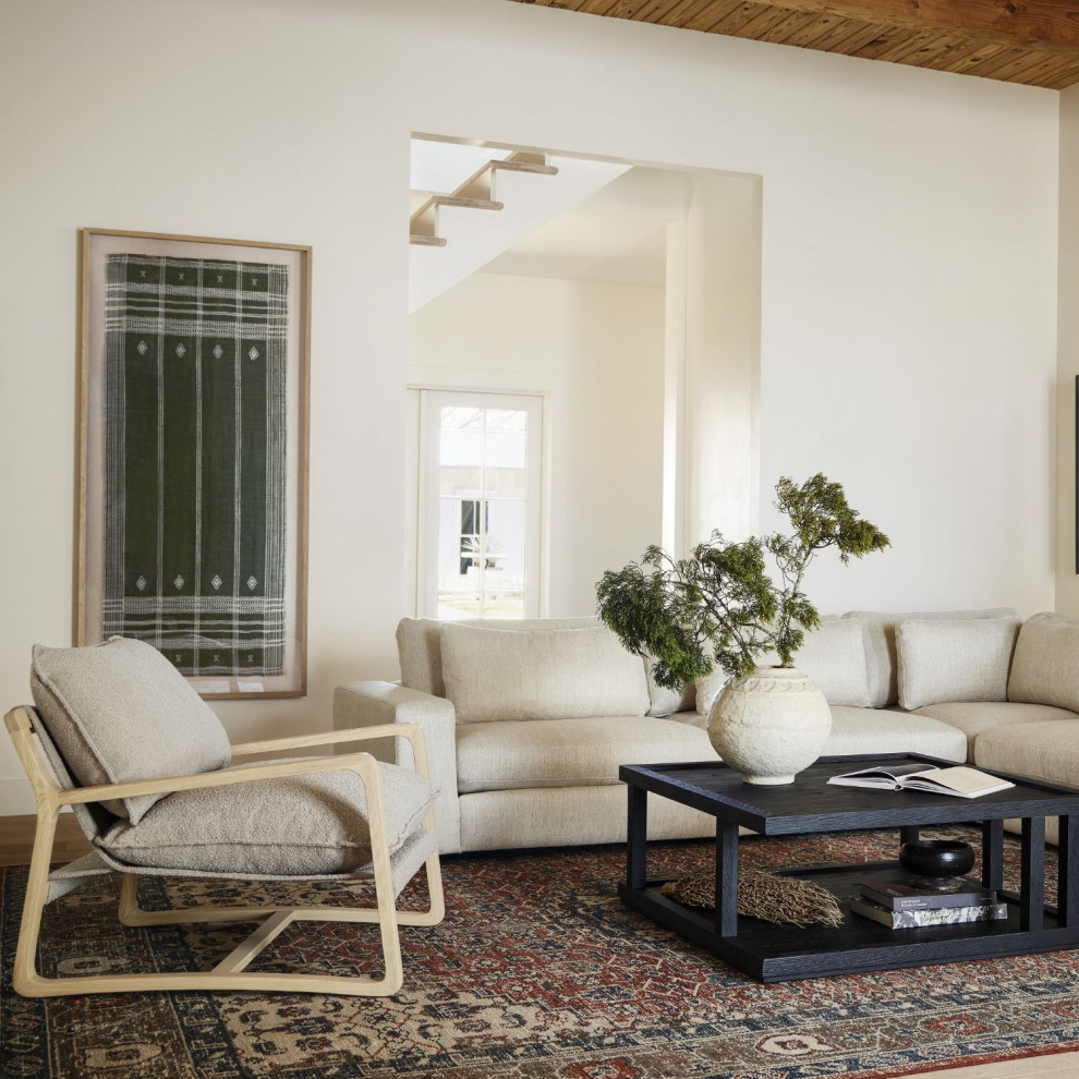 Ace Knoll Sand Chair   Midcentury   Armchairs And Accent Chairs   by Zin Home  Houzz