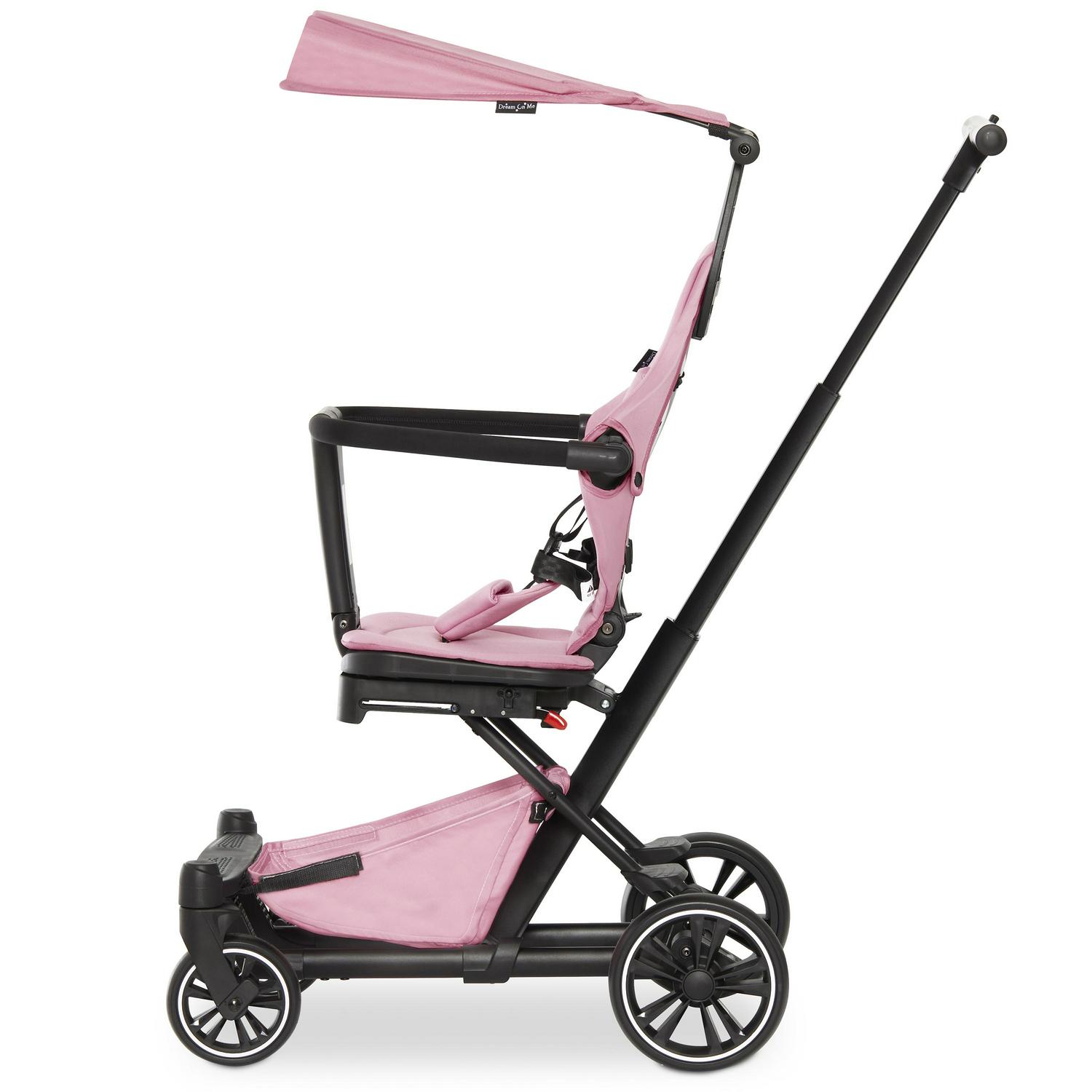 Dream On Me Drift Rider Stroller With Canopy In Pink  Crowdfused