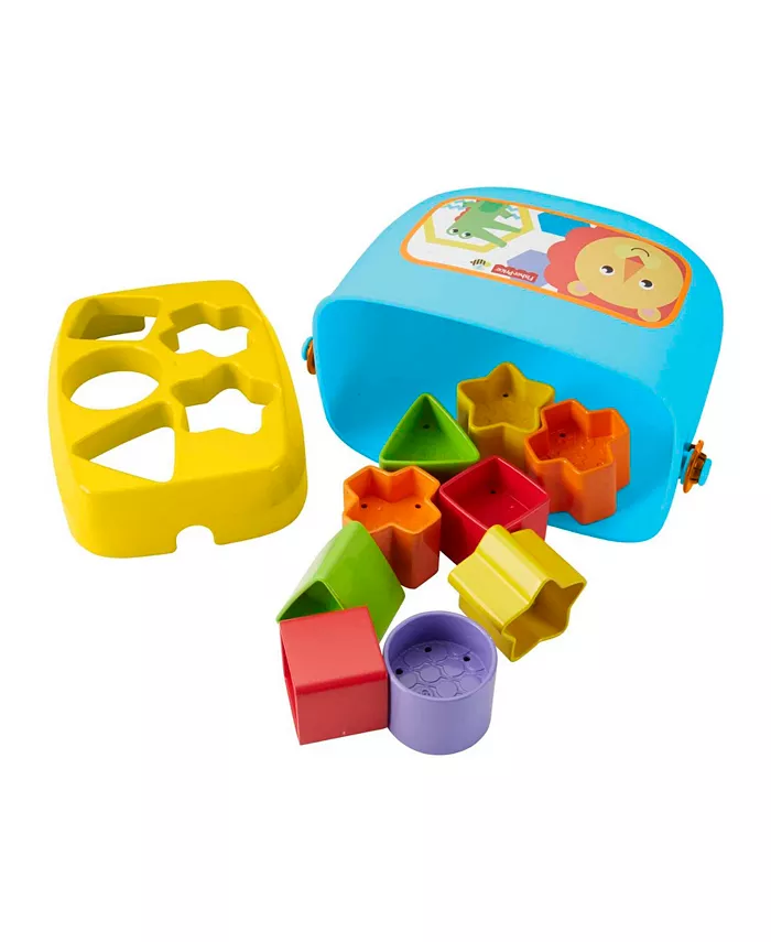 Fisher Price Fisher-Price Babys First Blocks Shape Sorting Toy with Storage Bucket