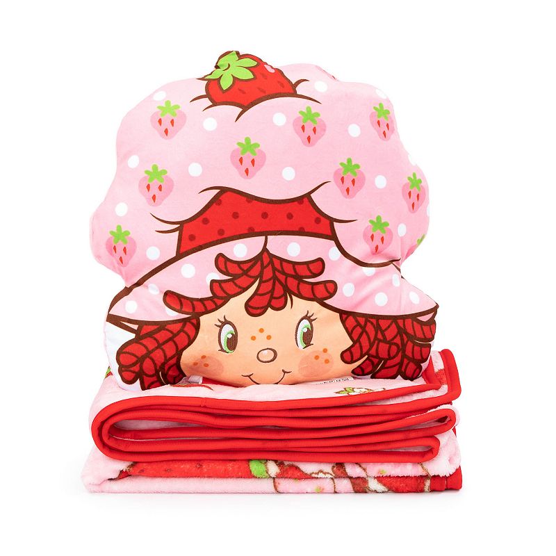 Strawberry Shortcake Strawberries Galore Throw and Pillow Buddy Set