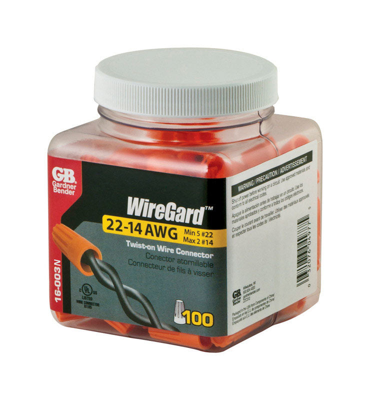 WIRE CONNECTR ORG JAR100