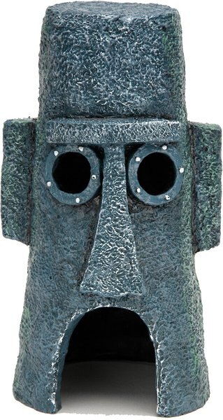 Penn-Plax SpongeBob Squidwards Home Aquarium Ornament