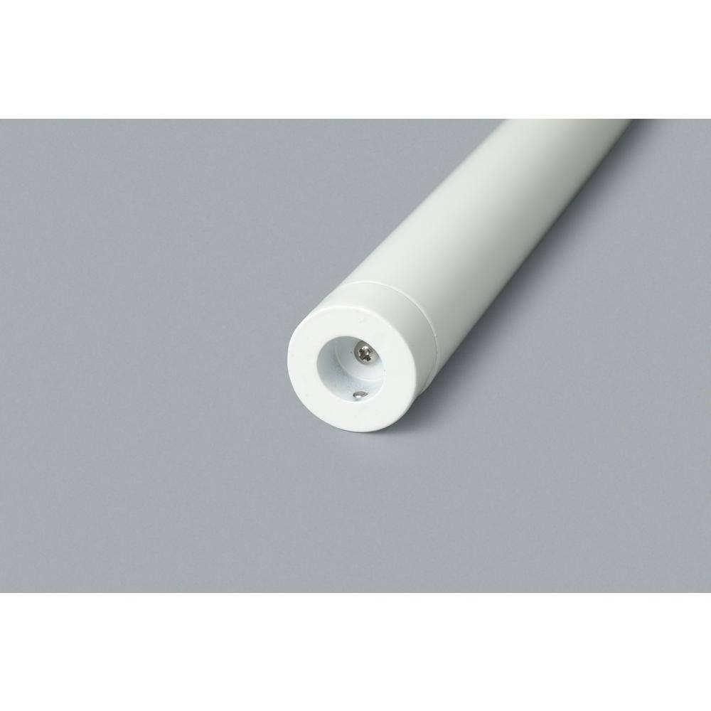 Dolle Prova White Aluminum 79 in. Long Handrail Kit 86343