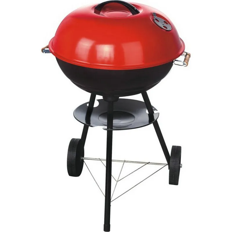 Outdoor BBQ Grill With Wheeled Household Folding Non smoking Cylinder Indoor  customized Charcoal Grill