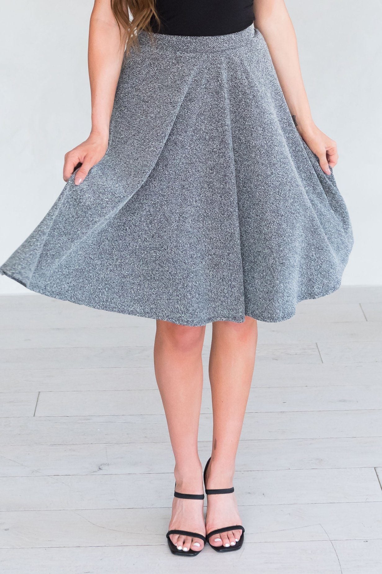 Love At First Glance Modest Circle Skirt