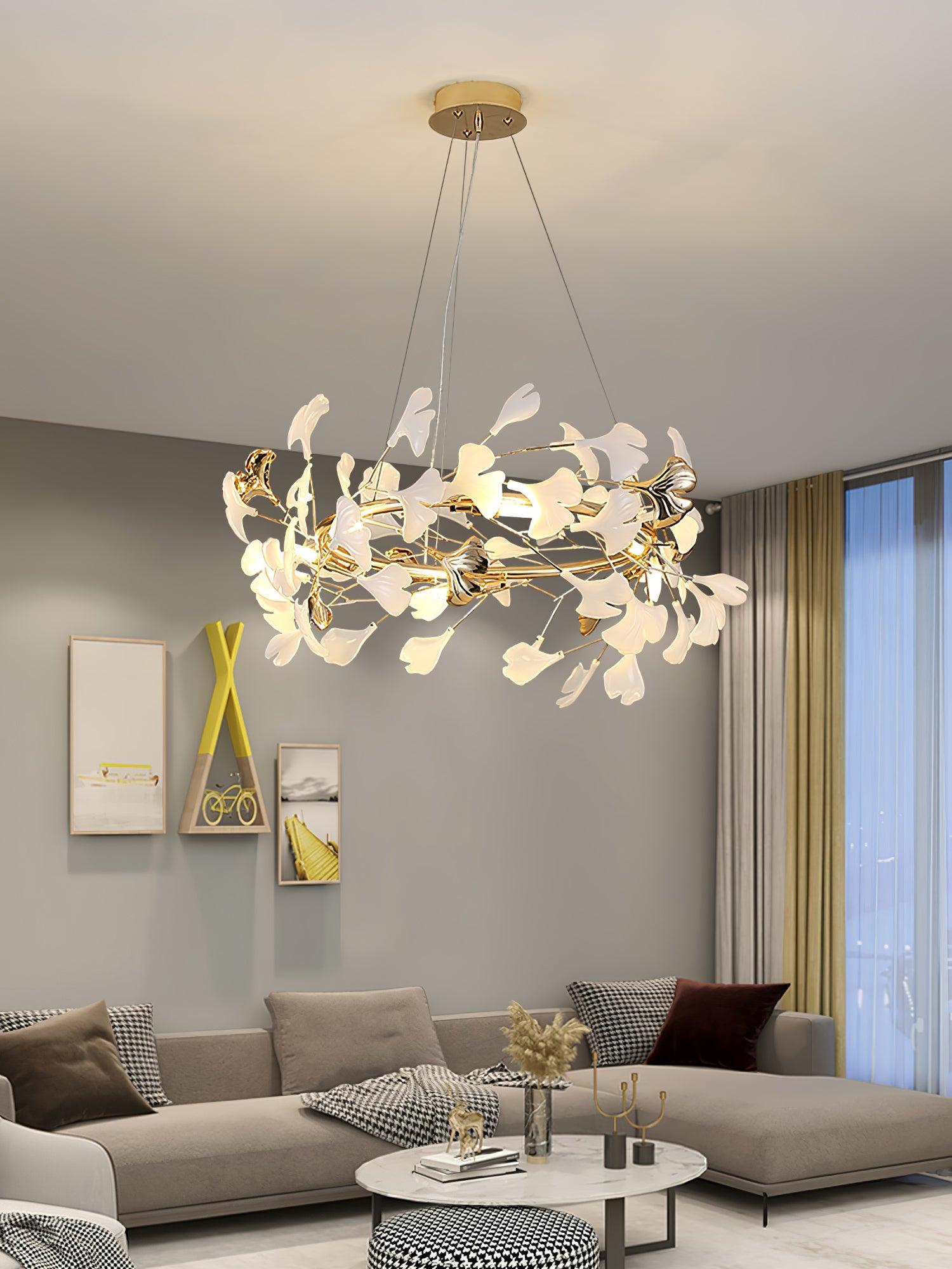 Gingko Chandelier T