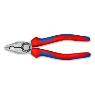 KNIPEX 3-Piece Combination Long Nose Pliers with Diagonal-Comfort Grip 00 20 11