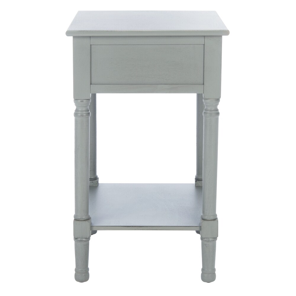 SAFAVIEH Landers 1 Drawer Bottom Shelf Accent Table   19\