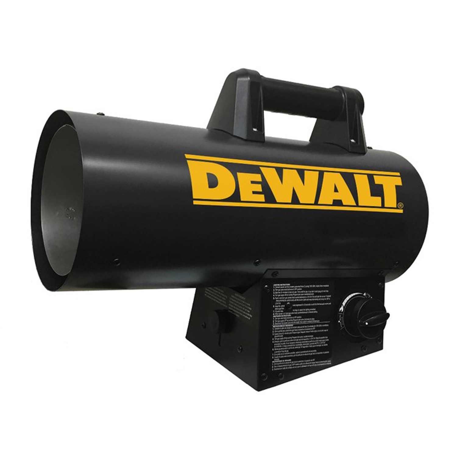 DeWalt 60，000 BTU/Hr. 1500 Sq. Ft. Forced Air LP Gas Portable Heater